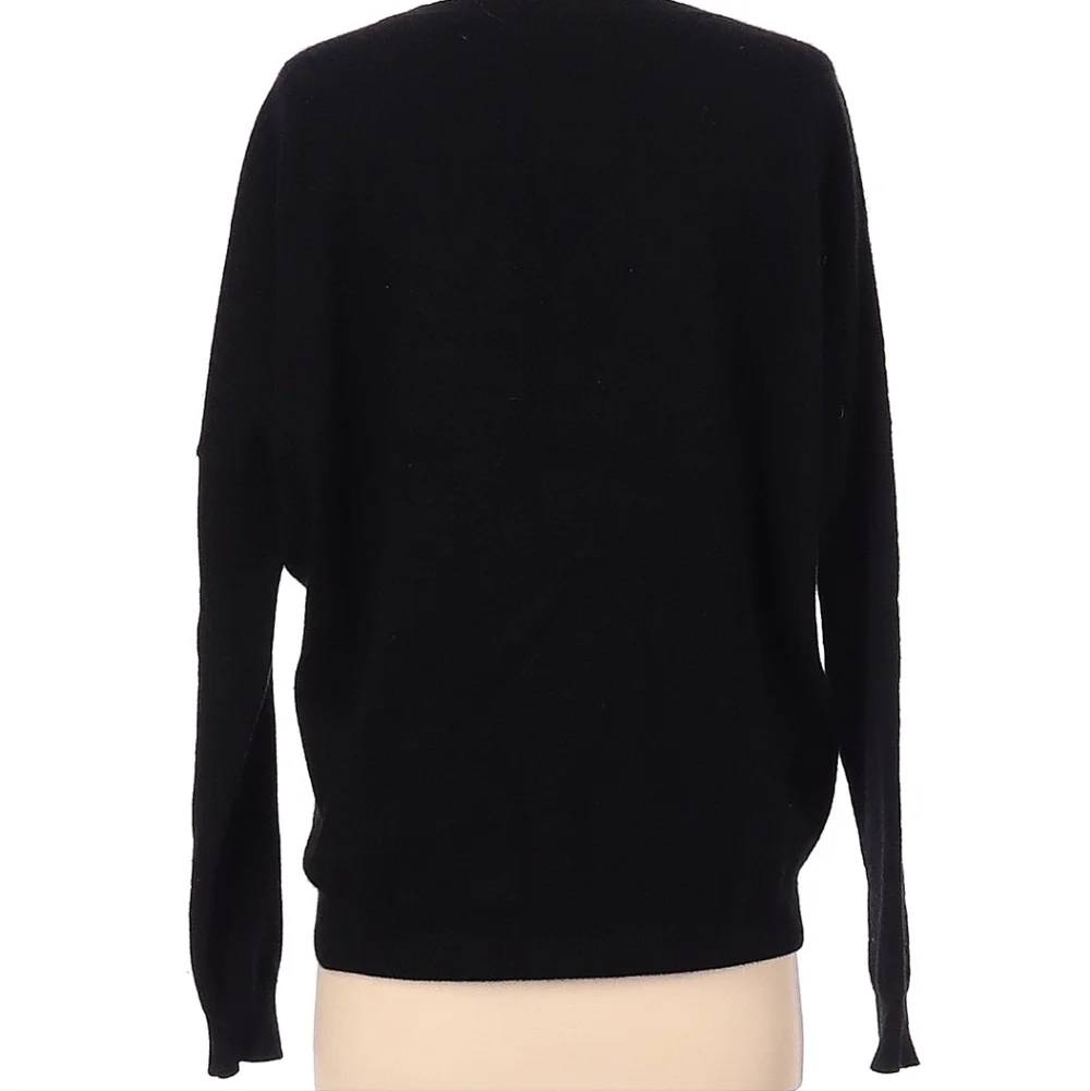 Amanda Wakeley Women's Black Sweater‎ Small